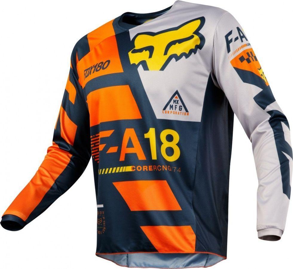 Джерси Fox 180 Sayak Jersey Orange