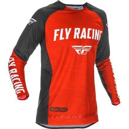 Джерси FLY RACING EVOLUTION DST красная/черная/белая (2021)